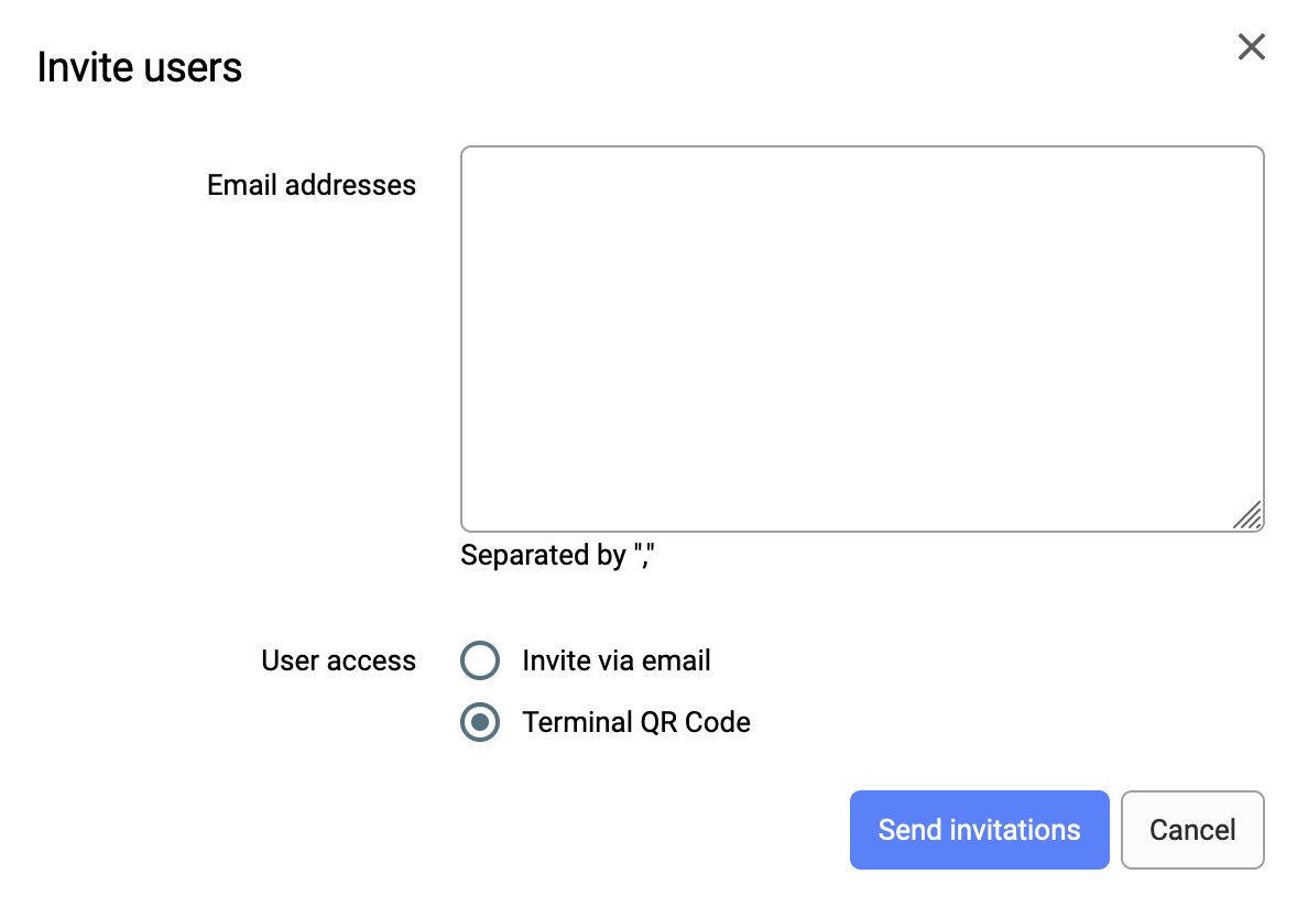 Invite users via terminal QR code.png