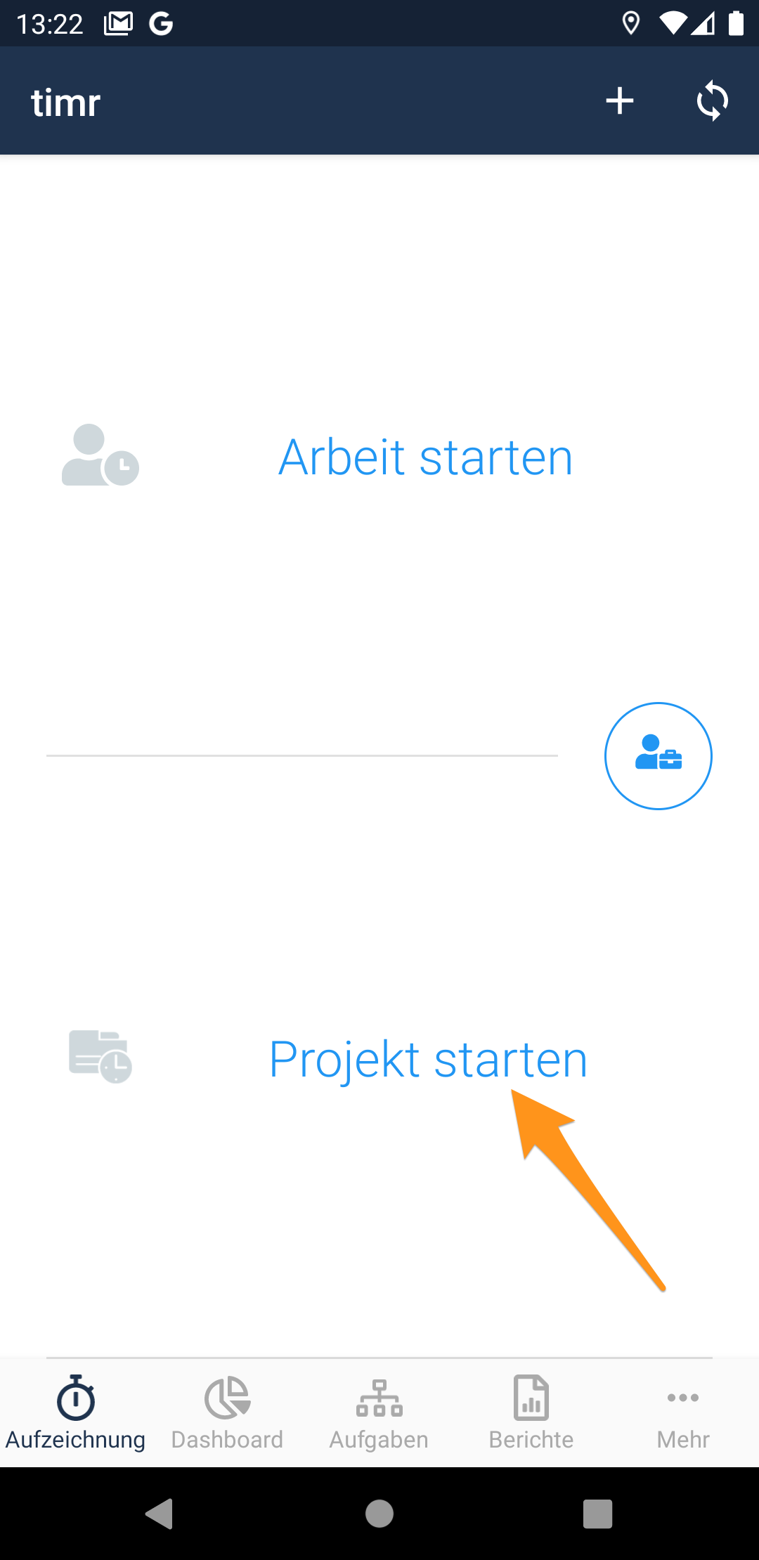 Projekt_starten_Android.png